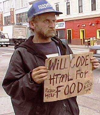 Will code for food